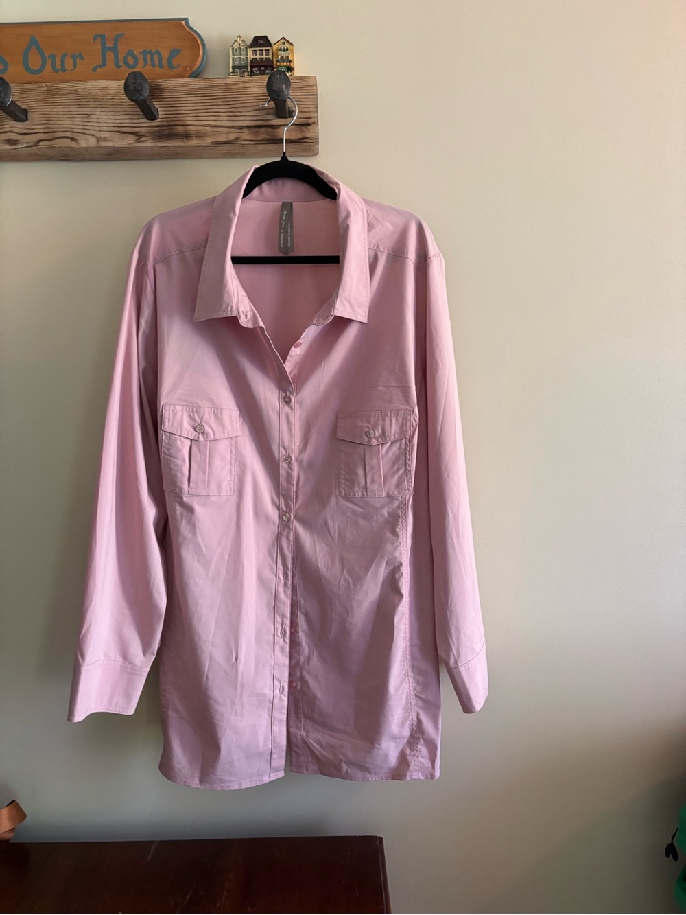 152.) Penningtons / Light Pink / Button-Up Shirt